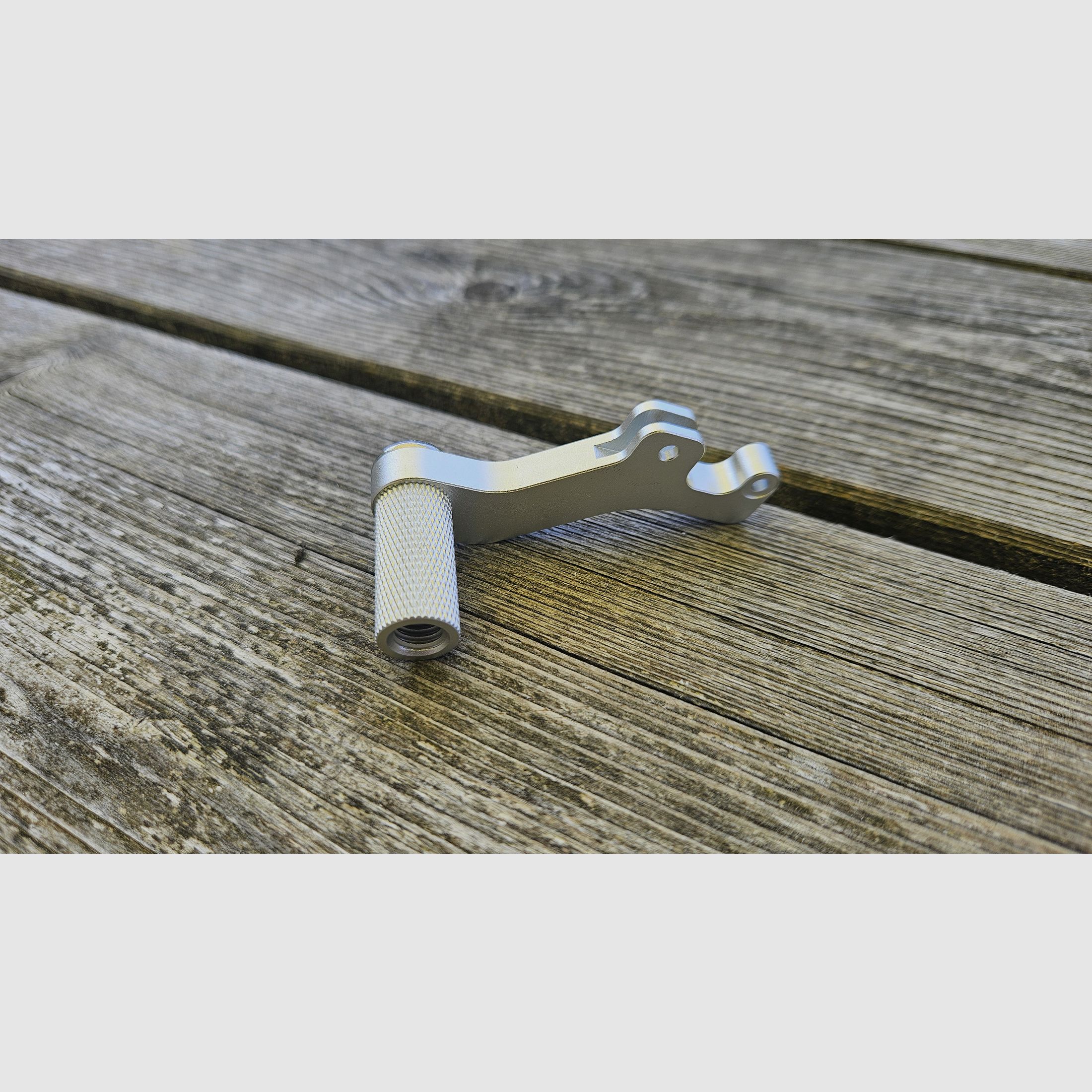 Biathlon Ladehebel Side Lever - Para Snowpeak AirmaX PP750 Umarex Notos - Plata