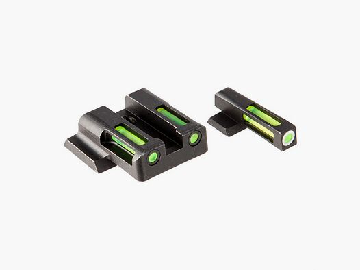 HIVIZ S&W SHIELD 9MM/40 S&W/.45 LIGHTWAVE H3 TRITIUM SIGHT SET