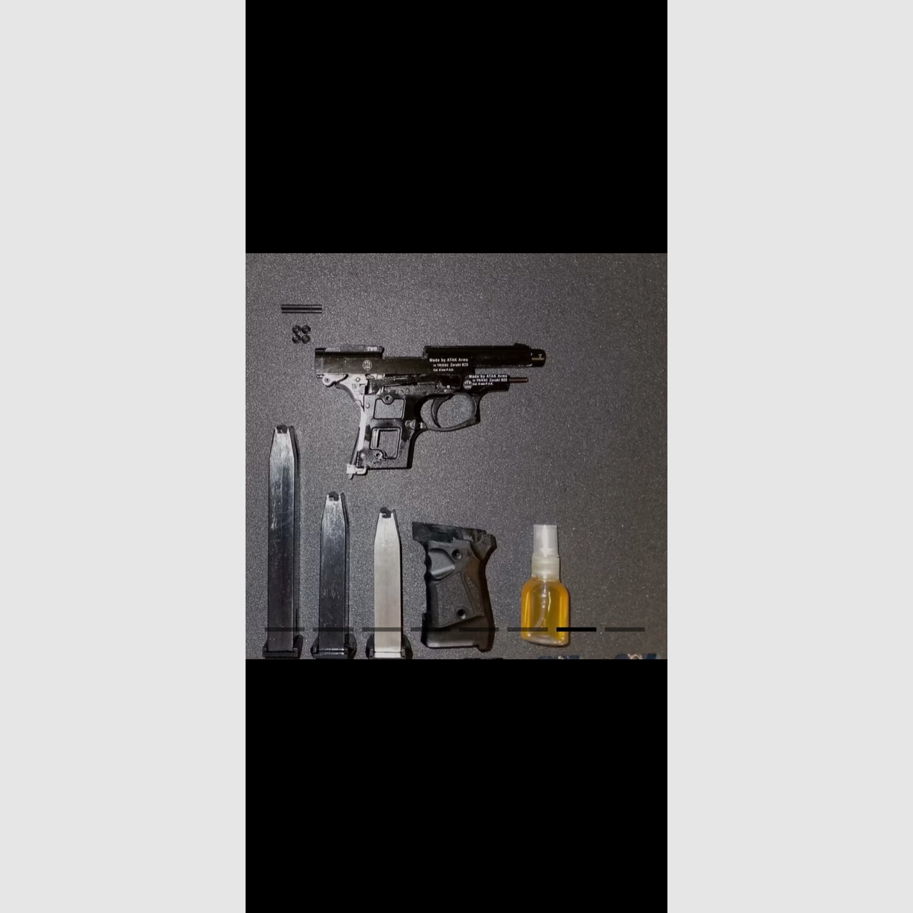 VK Zoraki 925 + Zoraki 914 Umrüst Kit Schwarz PTB 1005