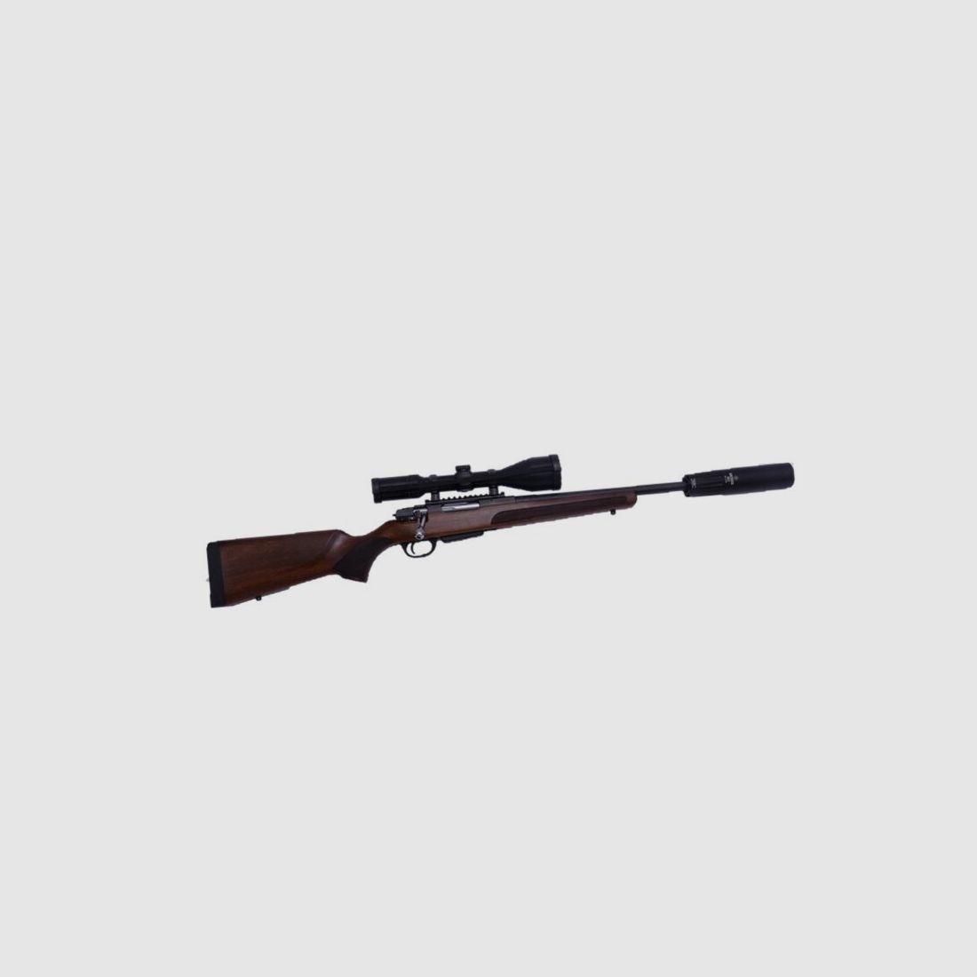 Brenner BR20 LL=47cm - Komplettpaket - Meopta MeoSport R 3-15x50 - Inca Air Schalldämpfer