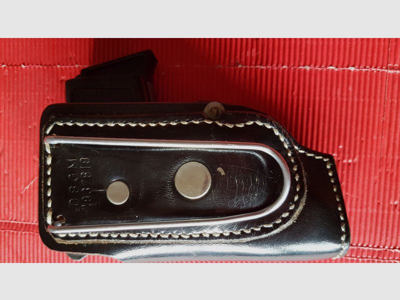 RHÖNER SM Mod.15 8mm (8mm PTB 83/2 ) con fondina in vera pelle