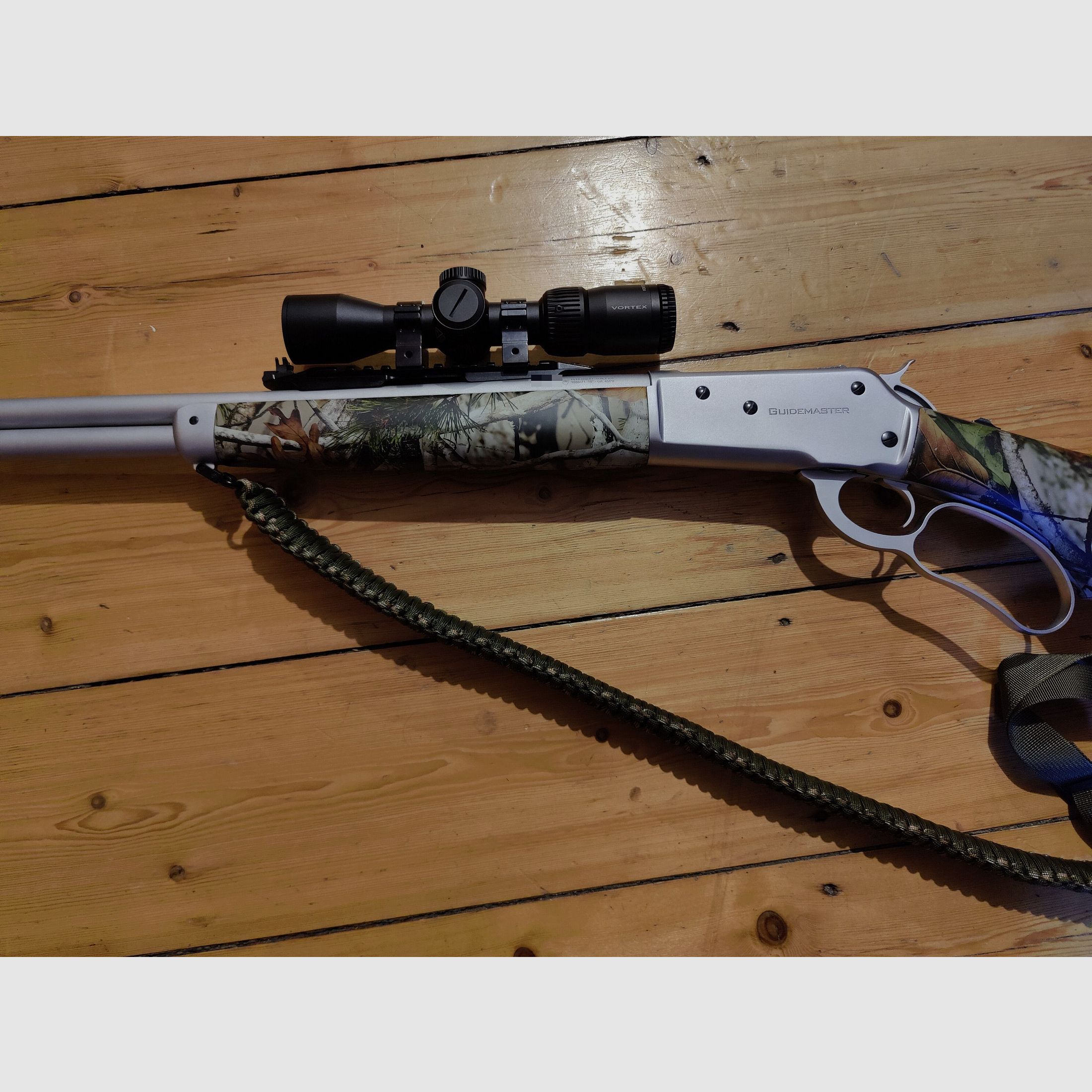 Davide Pedersoli Guidemaster 1886 lever-action rifle, image 1 of 6