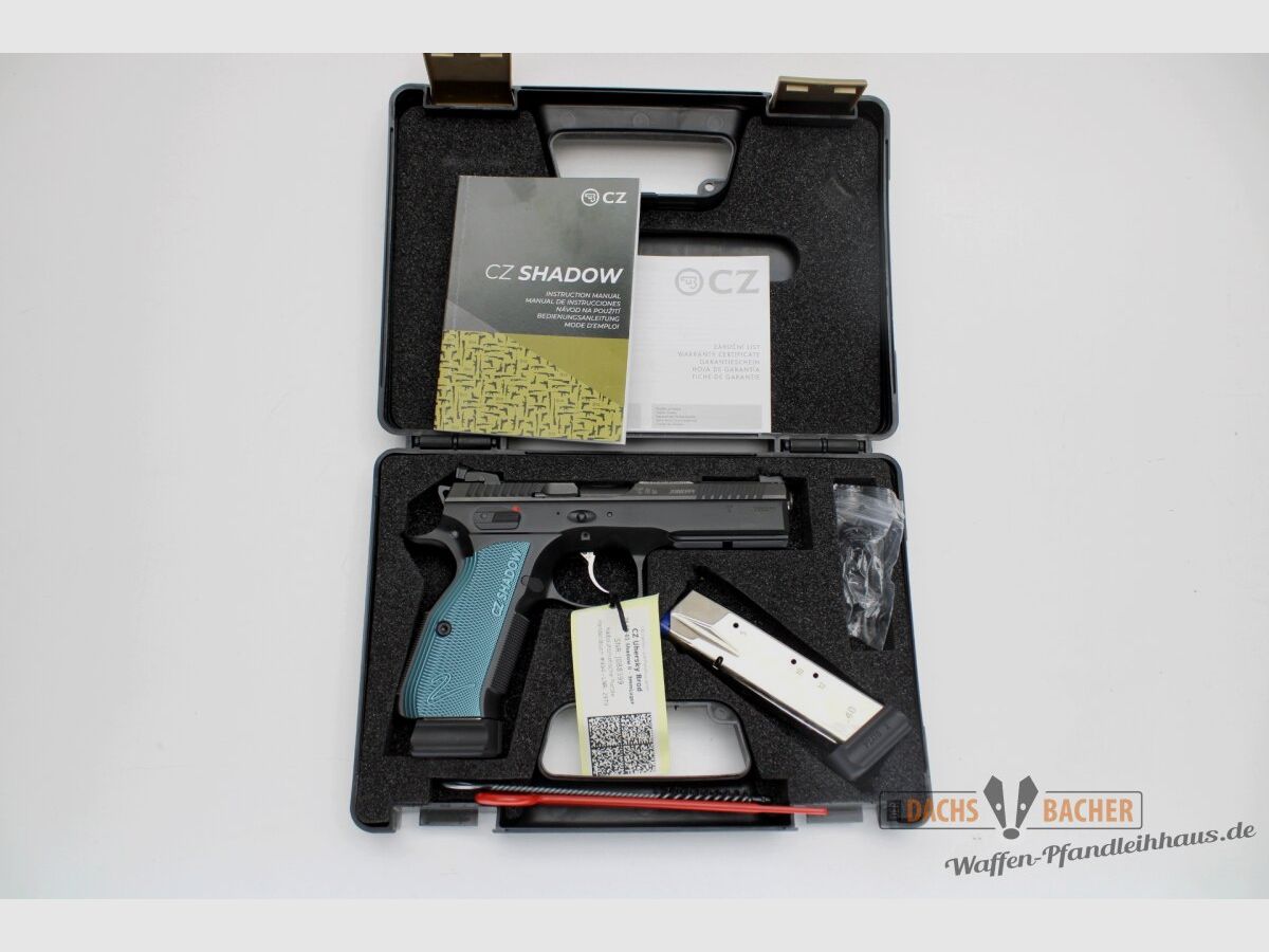 Pistole CZ 75 SP-01 Shadow II 2 Kal 9 Para inkl 2 Magazinen