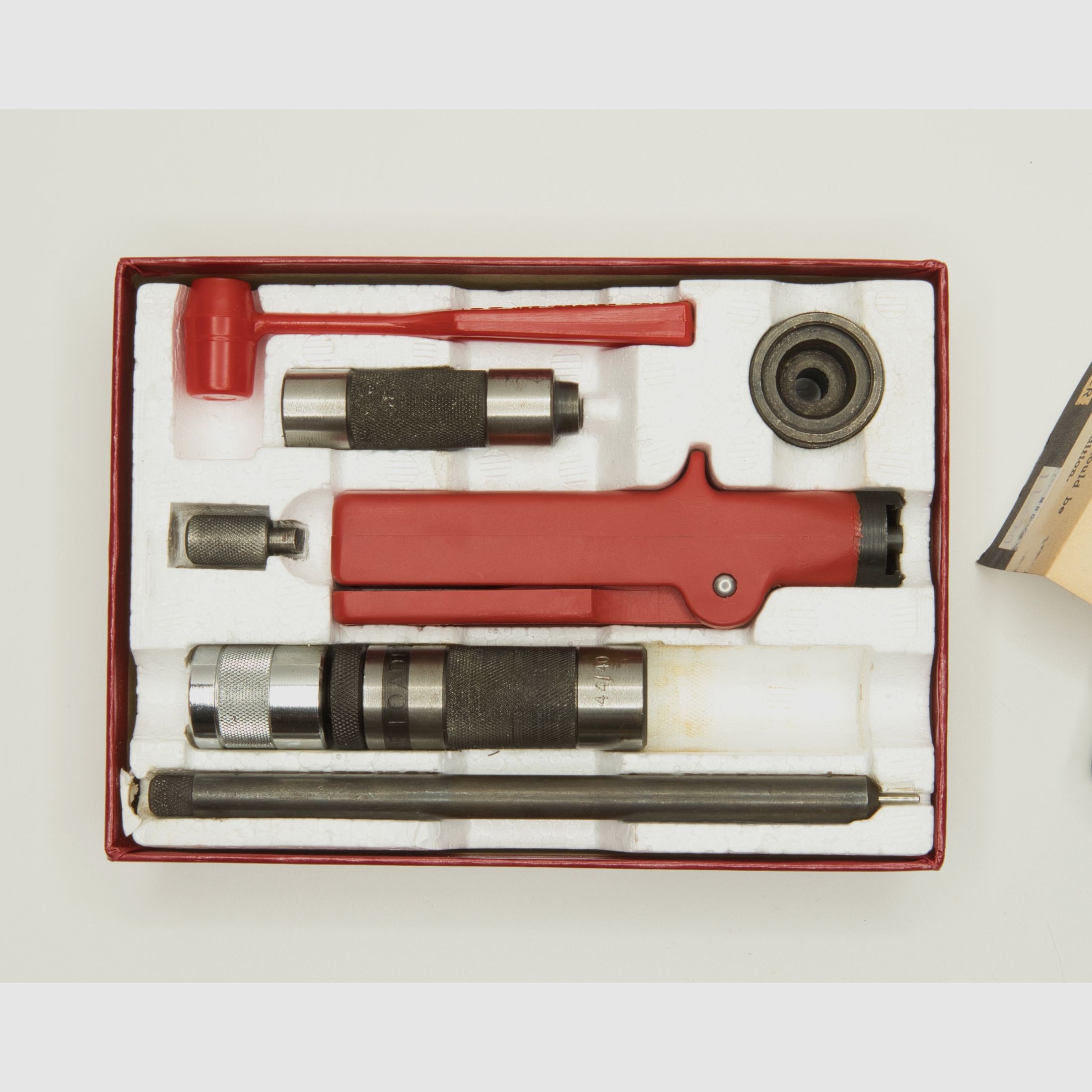 Vintage LEE reloader hand die set for caliber 44/40 Winchester