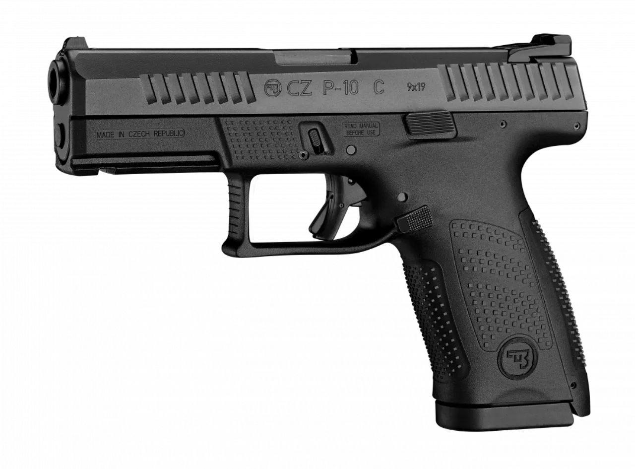 Pistole CZ P-10 C 9mm Para 15-Schuss – kompakte Polymerpistole, Bild 2 von 3