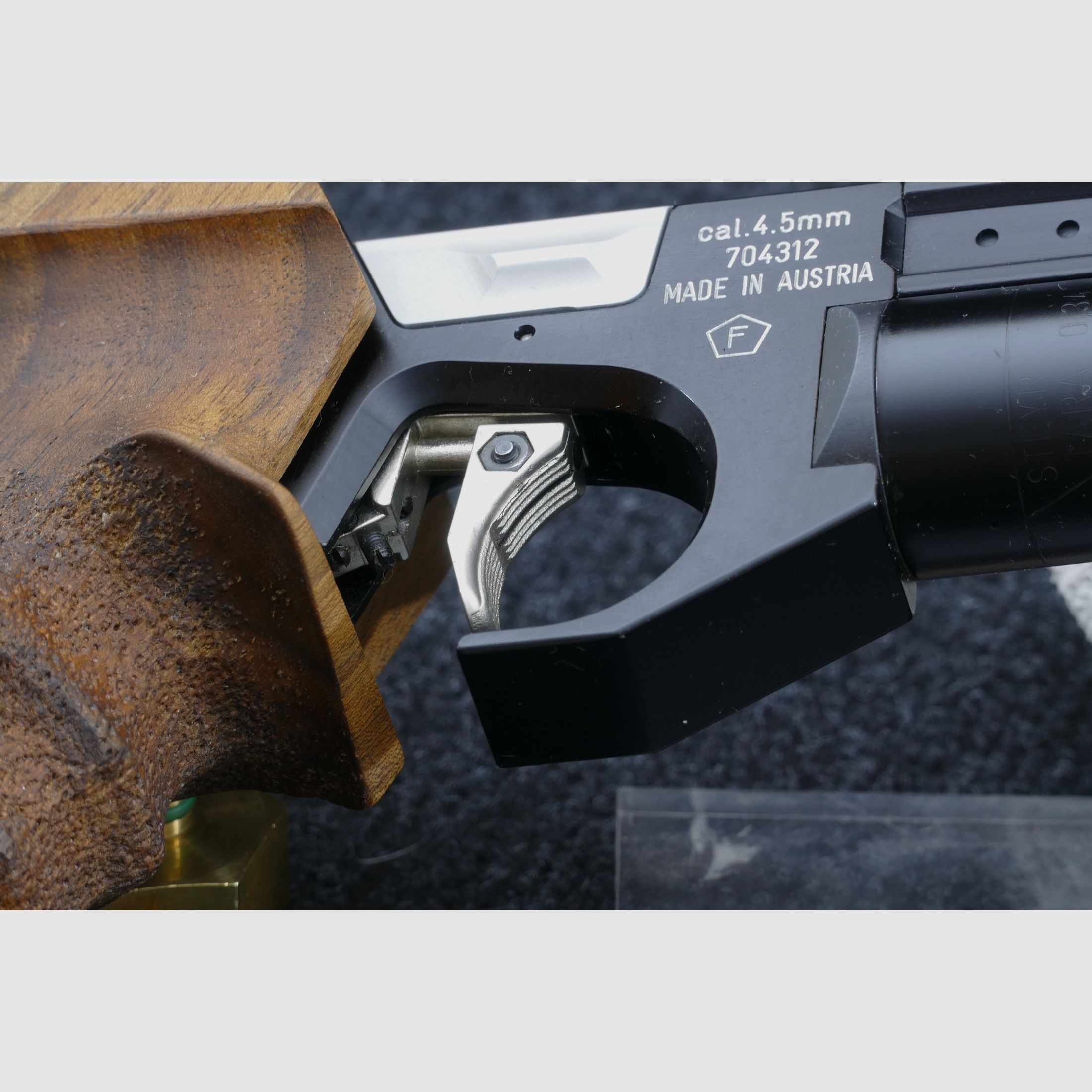 Steyr-Mannlicher LP1 CO₂ Match 4,5 mm „Match 91“ | 2 cartridges + filling adapter Ombouw naar perslucht mogelijk