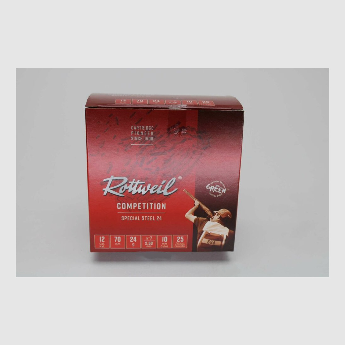 Rottweil Special Trap 24 gram No 7 STAL 2,5mm DOSTĘPNY OD RĘKI - 12/70