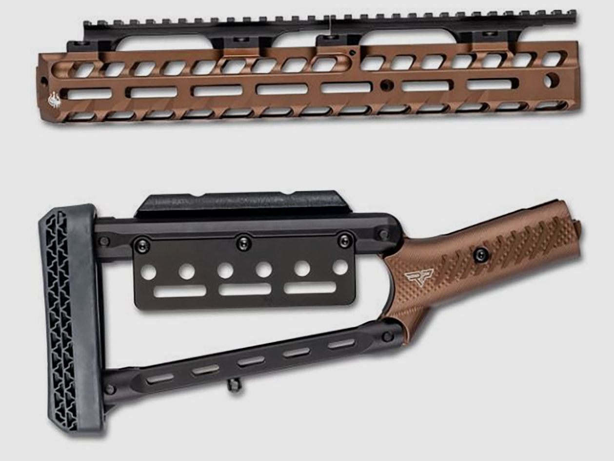 RANGER POINT Costa Marlin 1894 .357 Loopband, Rechte Grip Schaftset (Root Beer)