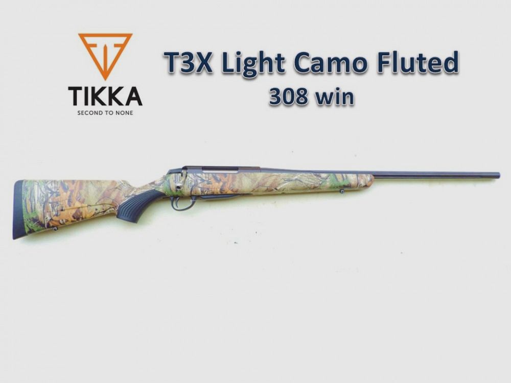TIKKA T3X CAMO FLUTED Kal.308 Win