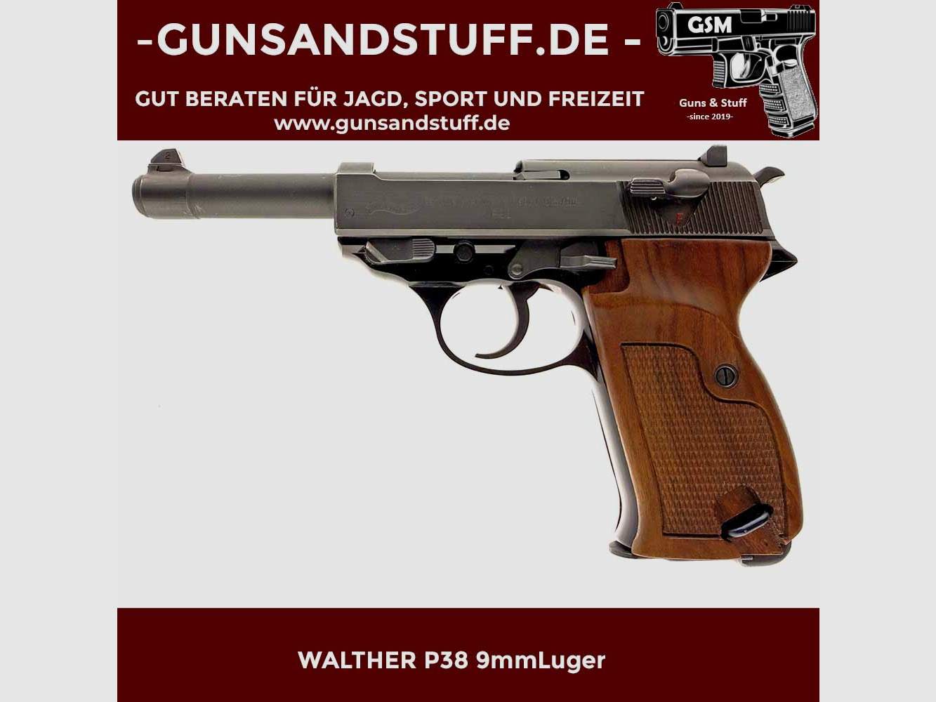 WALTHER P38 9mmLuger