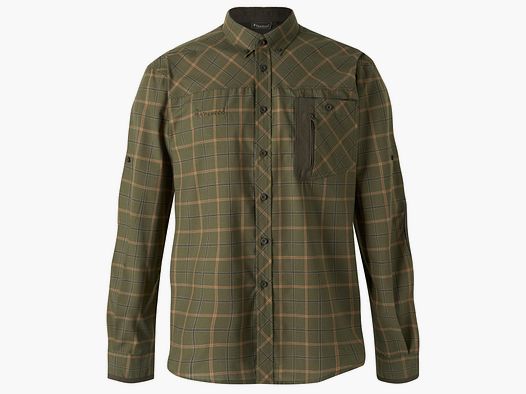 Pinewood Wolf Hemd 5329 Green/Terra. XXL