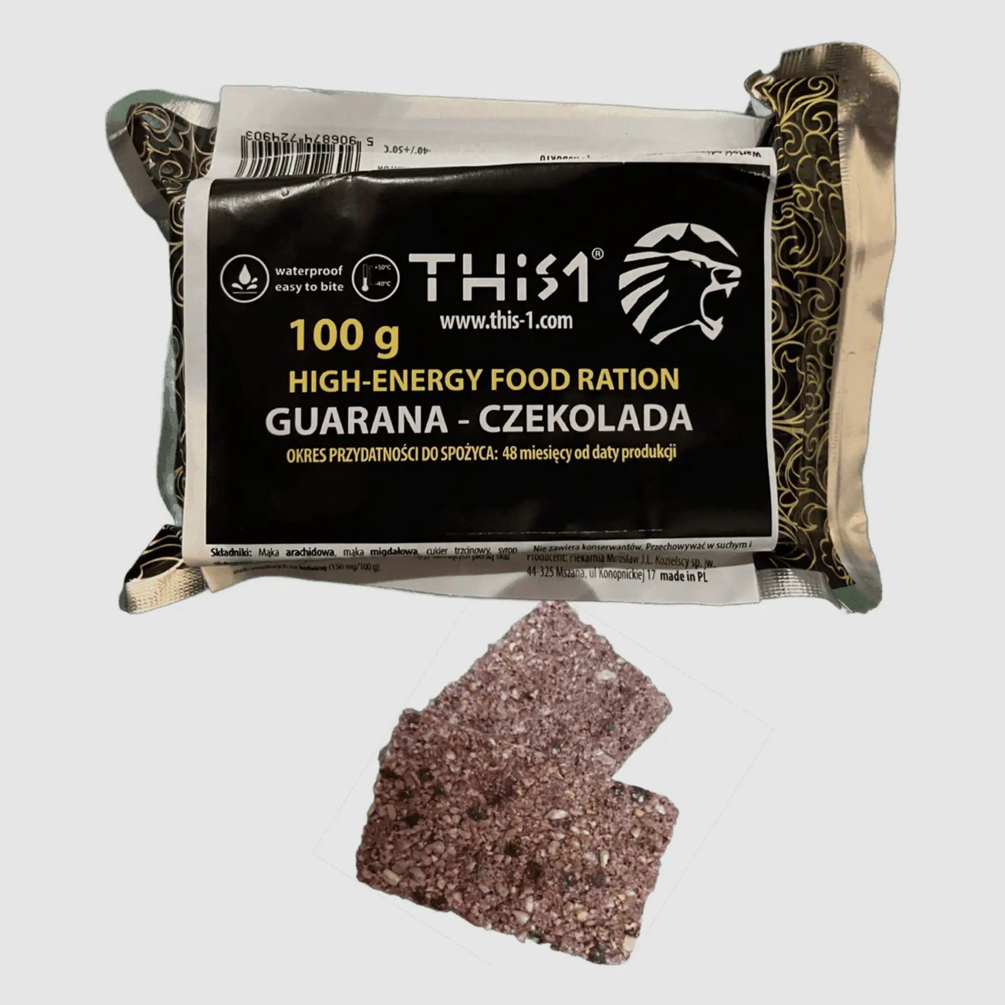 THIS 1 THIS 1 Riegel Survival Bar Schokolade/Guaraná