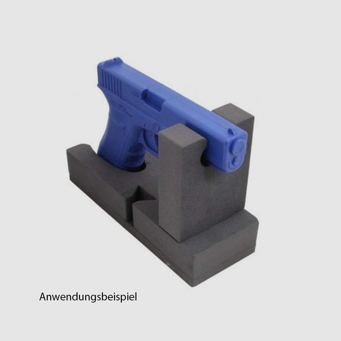 Short gun holder made of foam (expandable)