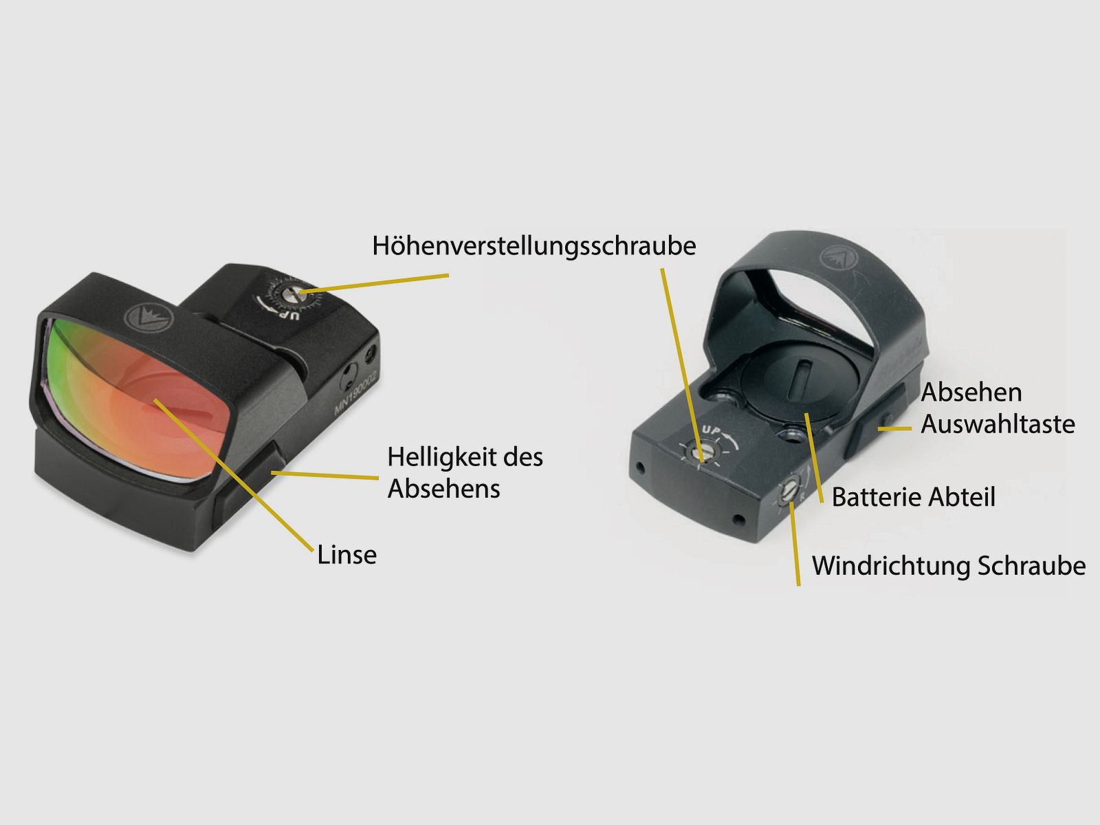 Burris 192500239 FastFire IV Reflex Sight 4 Reticle Waterproof