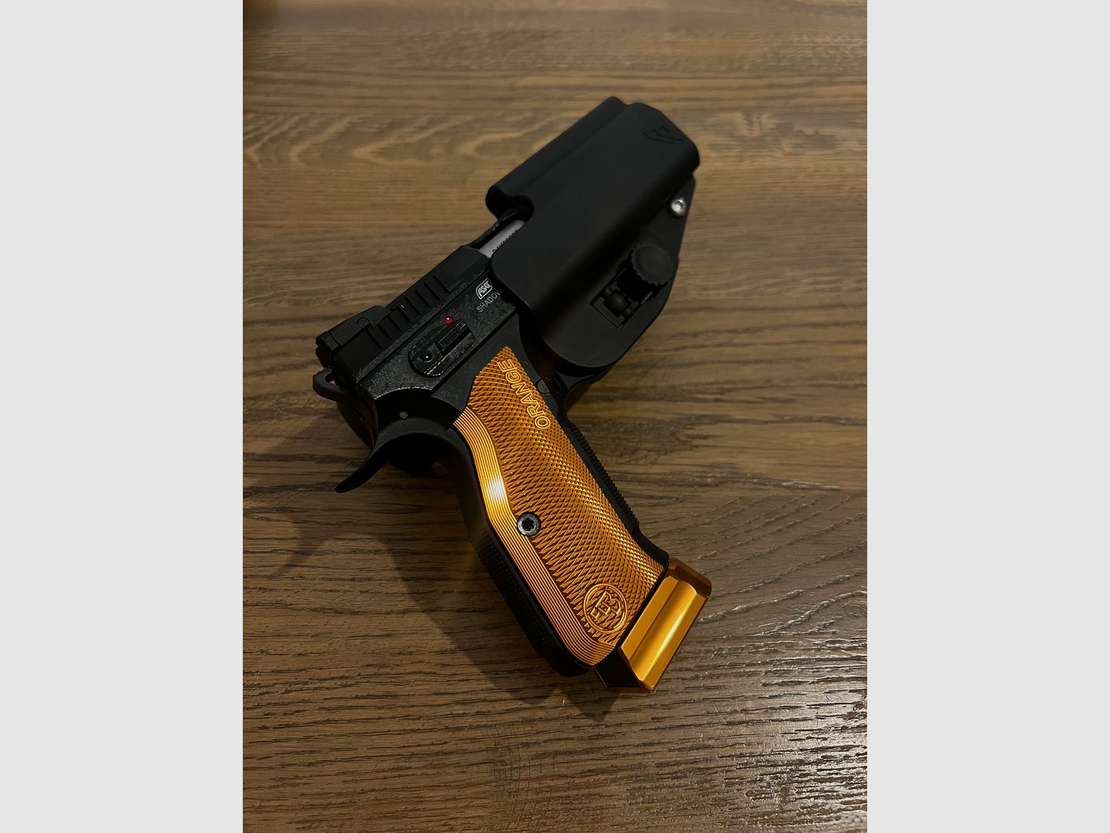 ASG CZ Shadow 2 Orange Komplettset | IPSC / Action Air | 6 magazynków + holster Alpha