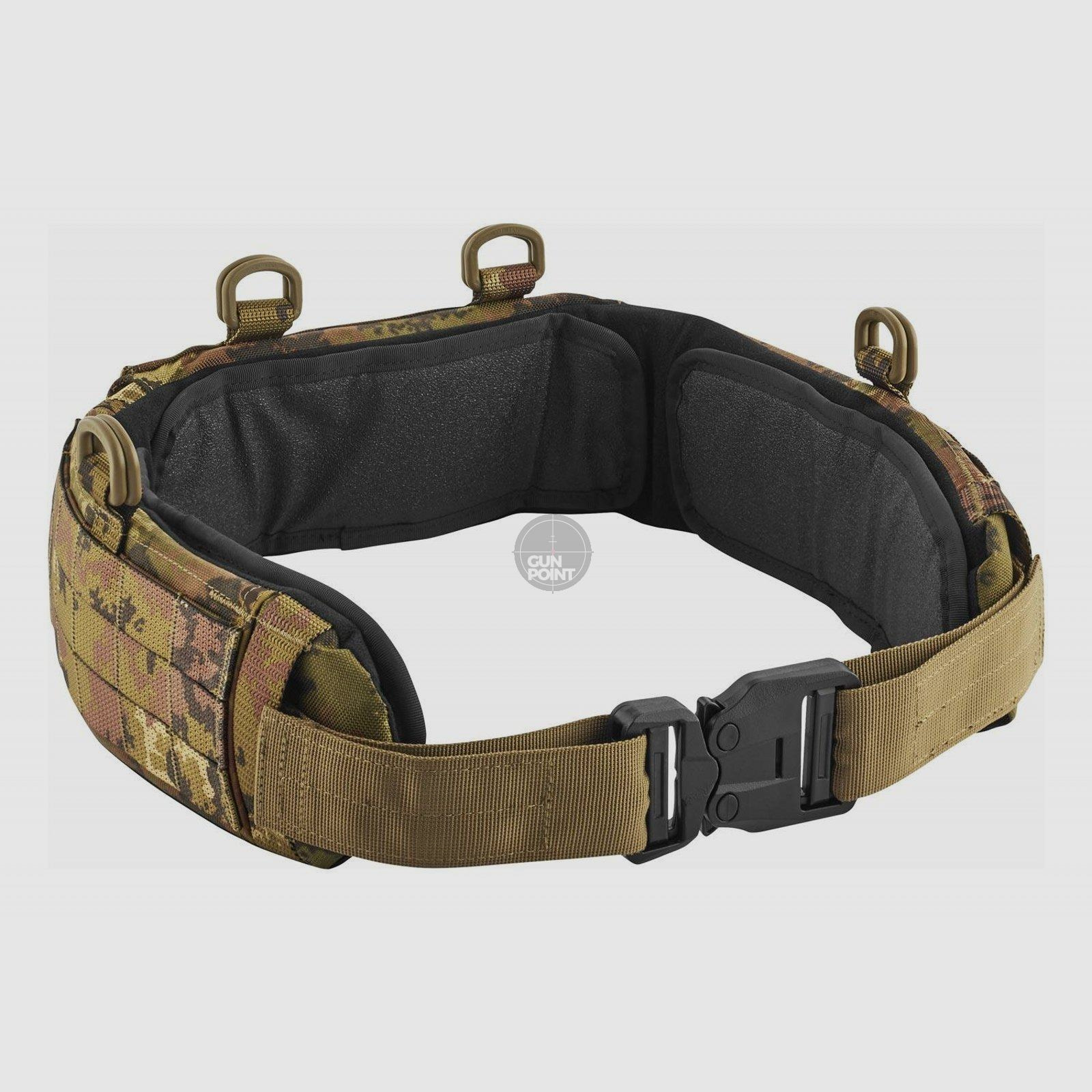 DEFCON 5 Taktischer Grtel BrassGuard Gepolstert mit Messingschnalle Italian Camo