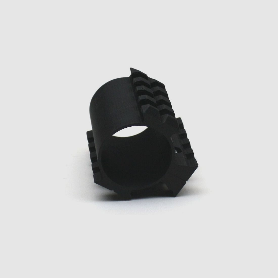 Carbon Bottle Clamp 50mm mit drei Picatinny-Schienen für die FX Dreamline