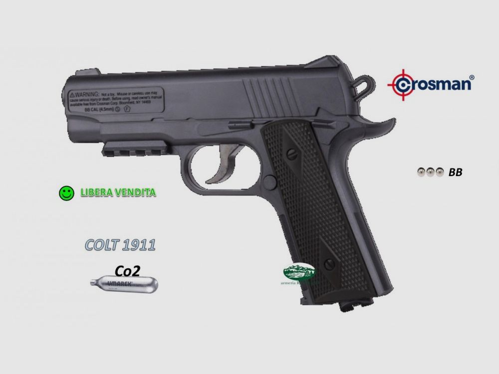 CROSMAN Colt 1911 CO2 Kal. 4,5 mm, Bild 1 von 2