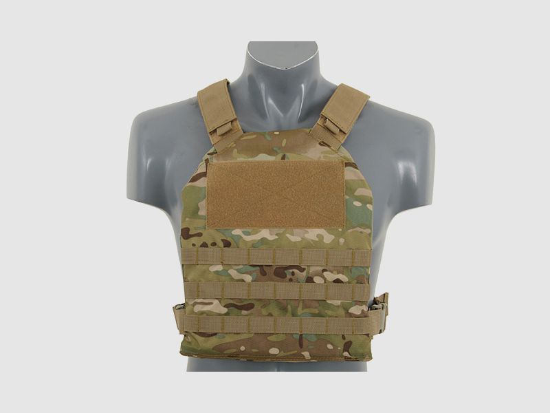 Simple Plate Carrier with Dummy Soft Armor Inserts - MC