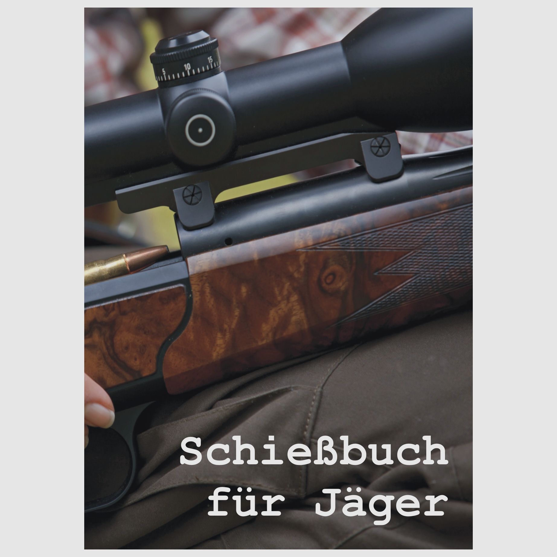 Schießbuch für Jäger Motiv Schmidt und Bender