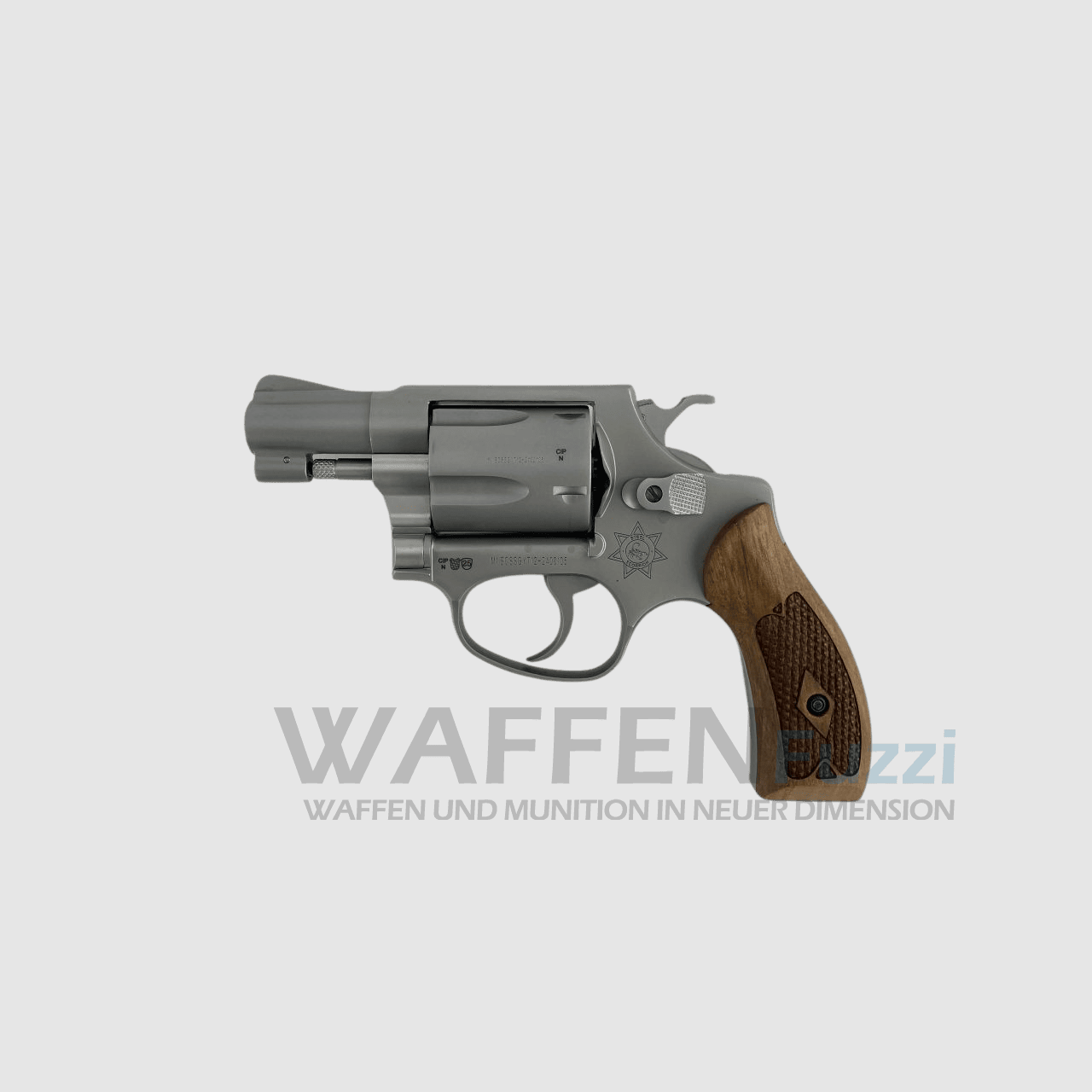 Steel Scorpion Smooth Surface stainless Look Kaliber 9mm R.K