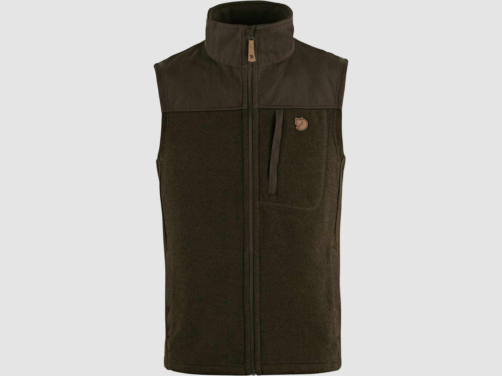 Singi Buck Fleece Vest M Herren (Dark Olive)