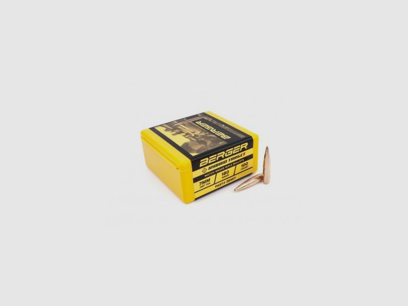 OGIVA BERGER 7MM(284″) 180GR. HYBRID TARGET