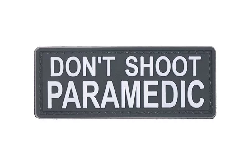 3D Patch – DON'T SHOOT PARAMEDIC, image 2 of 2