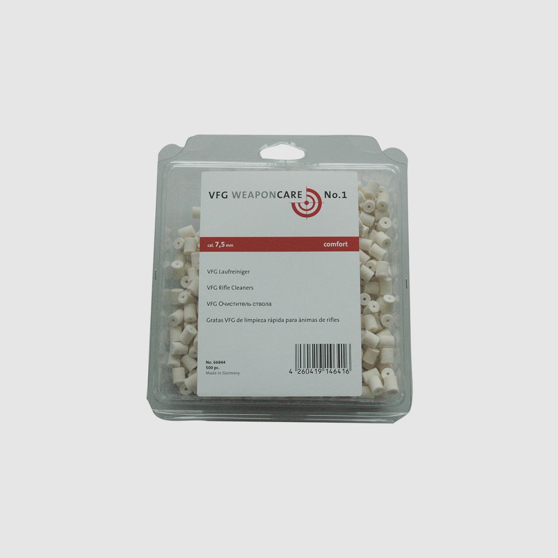VFG Cleaner Comfort 7.5mm 500 pieces