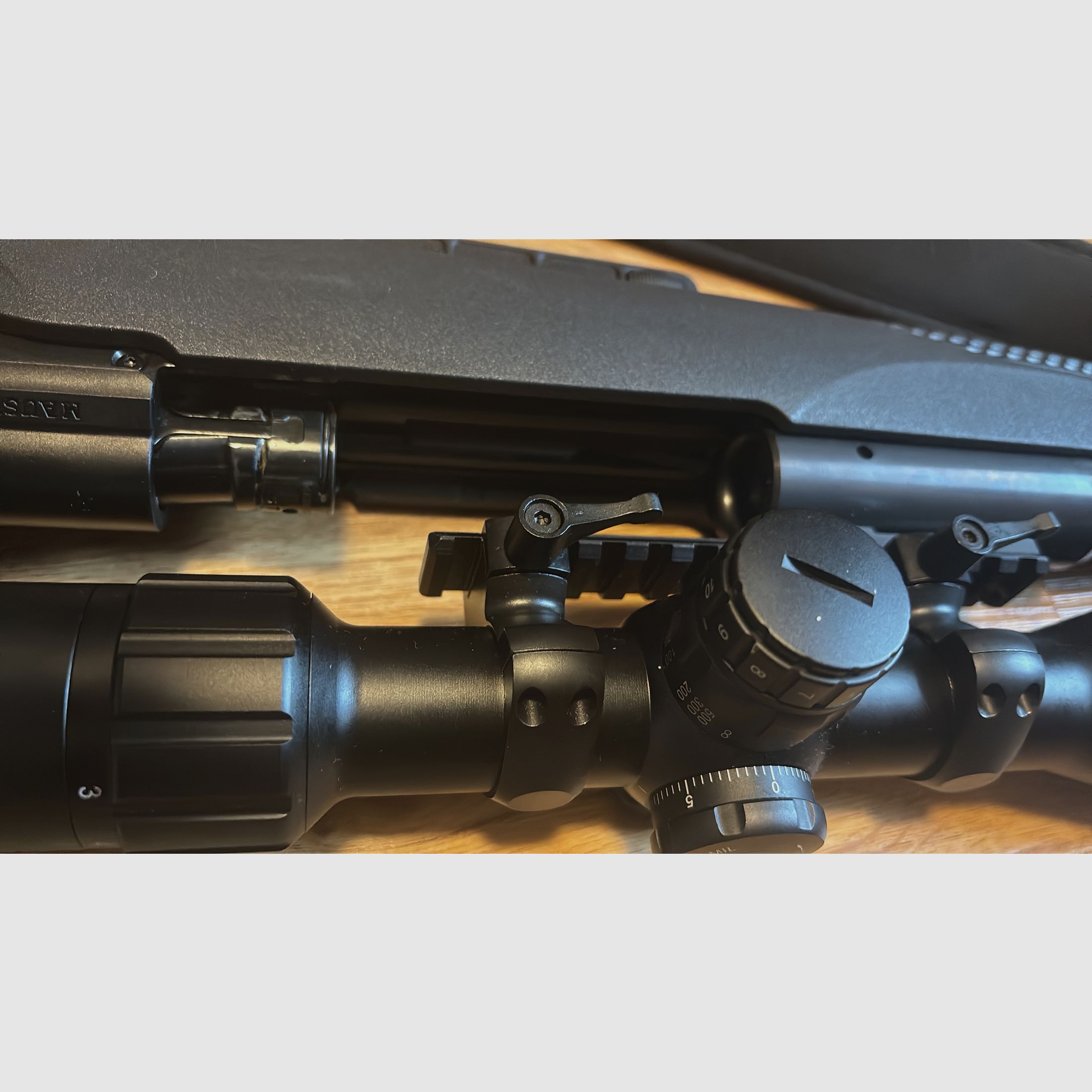 Mauser Extrem 308 mit ZF und Schalldämpfer