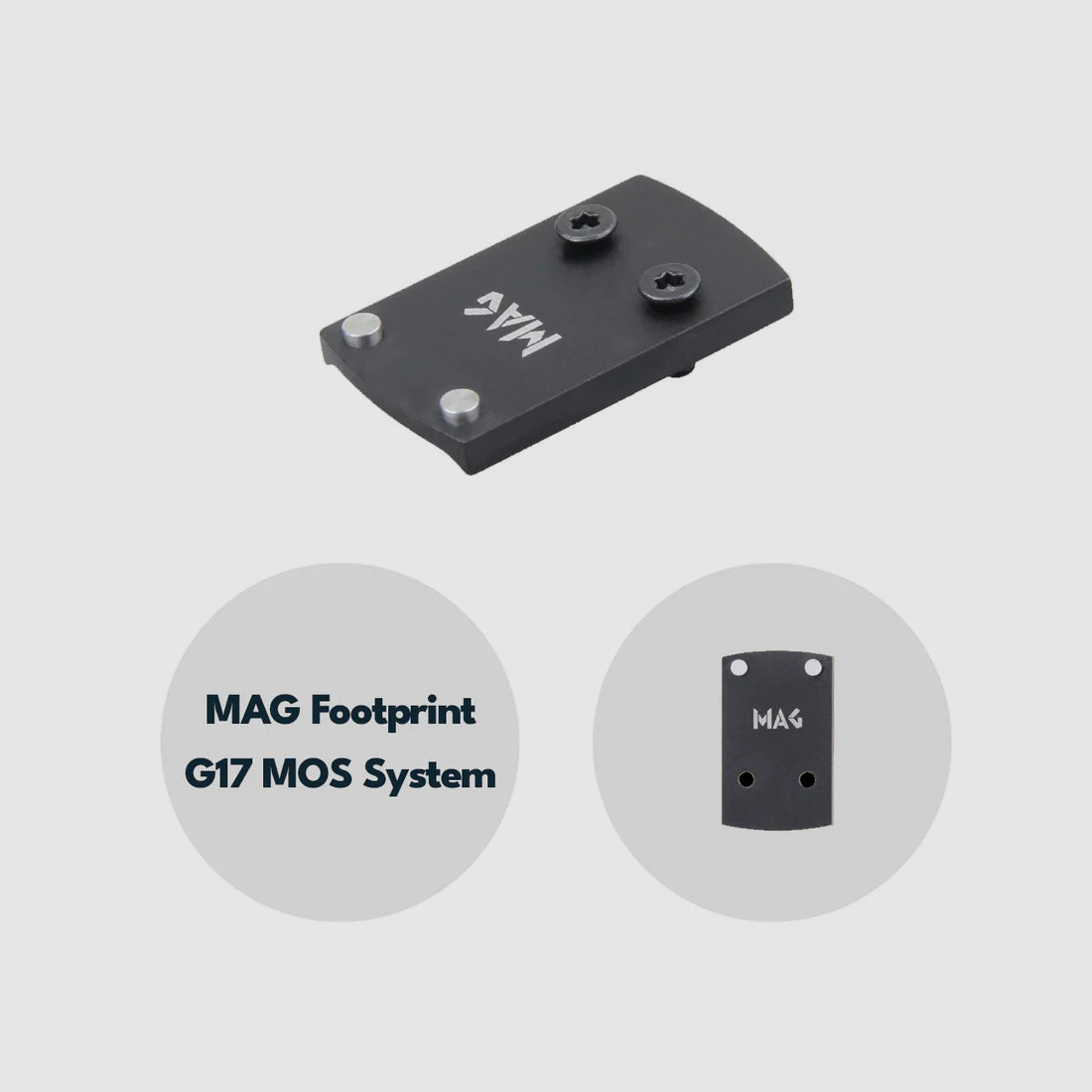 Vector Optics SCRDM-09 Glock Montage für Reflexvisiere mit MGT (SHIELD) Footprint