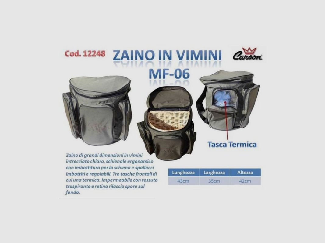 Carson Rugzak voor Paddenstoelen met Gerla MF06, afbeelding 2 van 4