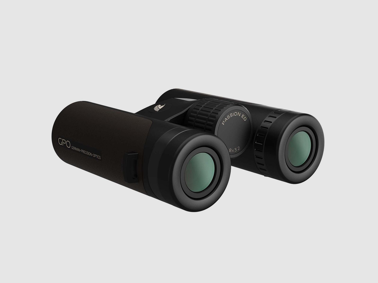 GPO B323 Binocolo Passion ED 10x32 Marrone con accessori Birdwatching Osservazione della natura 50111003