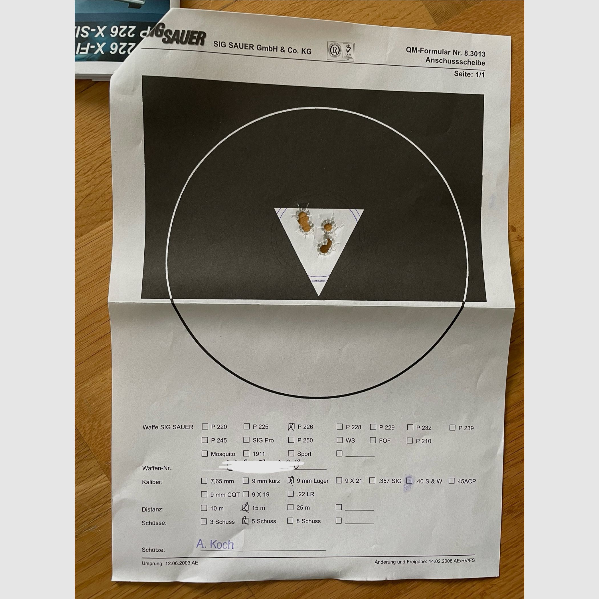 Sig Sauer X FIVE p226 Kurz & Smart 4,4“ 9mm