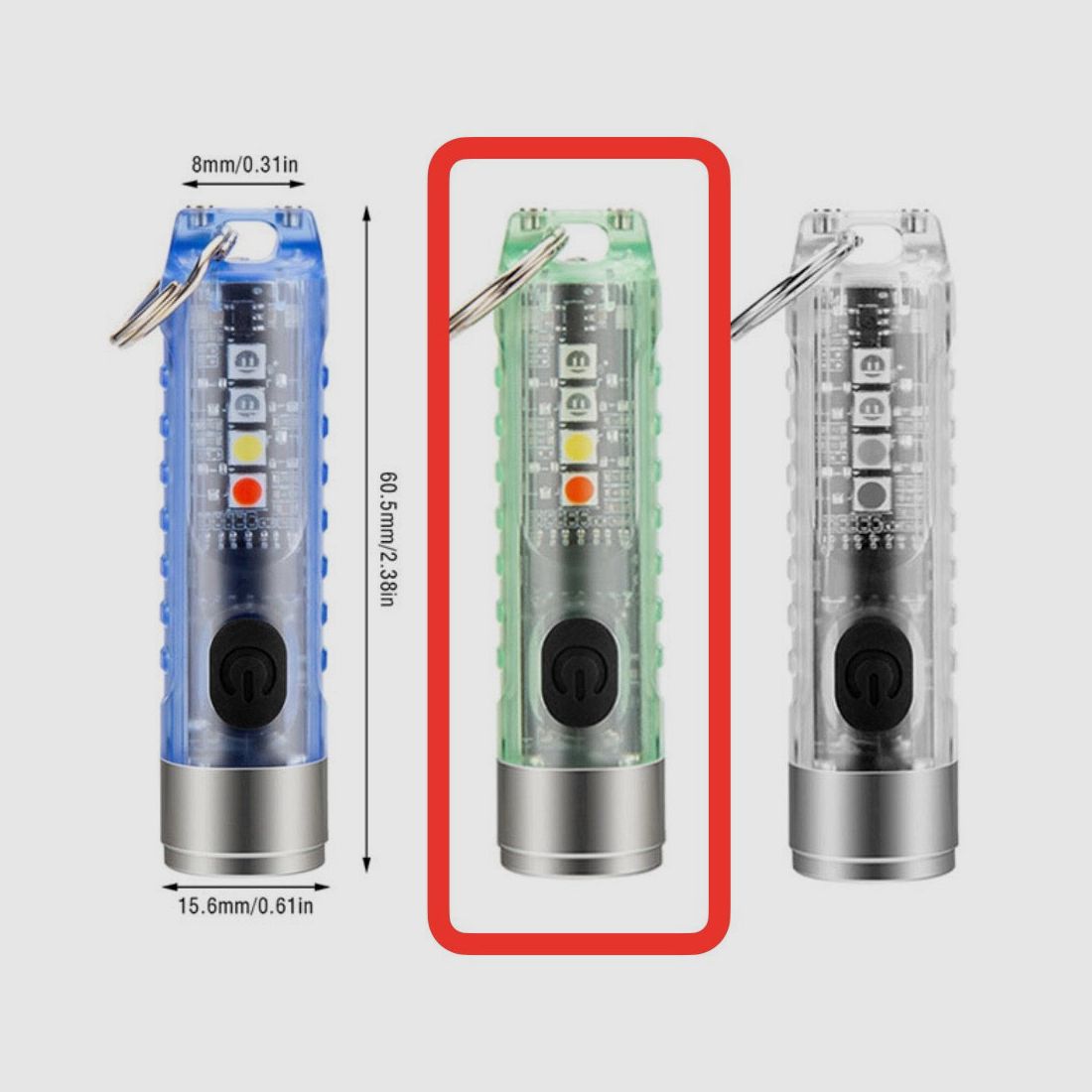 Mini-Taschenlampe Multifunktion Speras S11 (400 Lumen), Bild 7 von 8