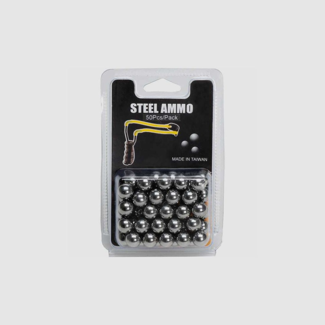 Haller Steel Ammo Stahlkugeln für Schleuder (50 Stück)