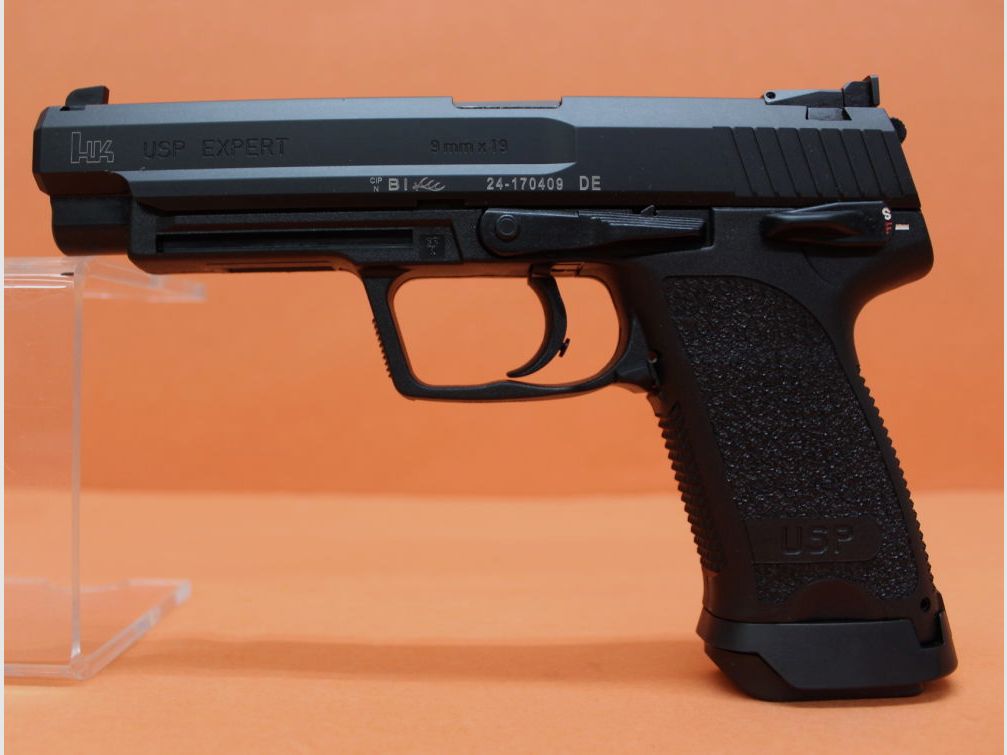 Heckler&Koch Ha.Pistol 9mmLuger Heckler&Koch/H&K HK USP EXPERT 132mm barrel/ micrometer sight (9mmPara/9x19)