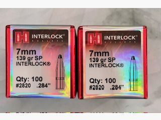 Hornady Geschosse Interlock 7mm 139gr SP (200 St.)