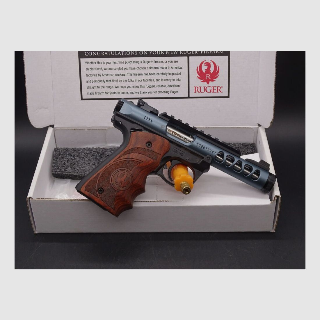 Ruger MK IV 22/45 Lite Diamond Grey Kaliber .22lr NEUWAFFE MK IV 22/45