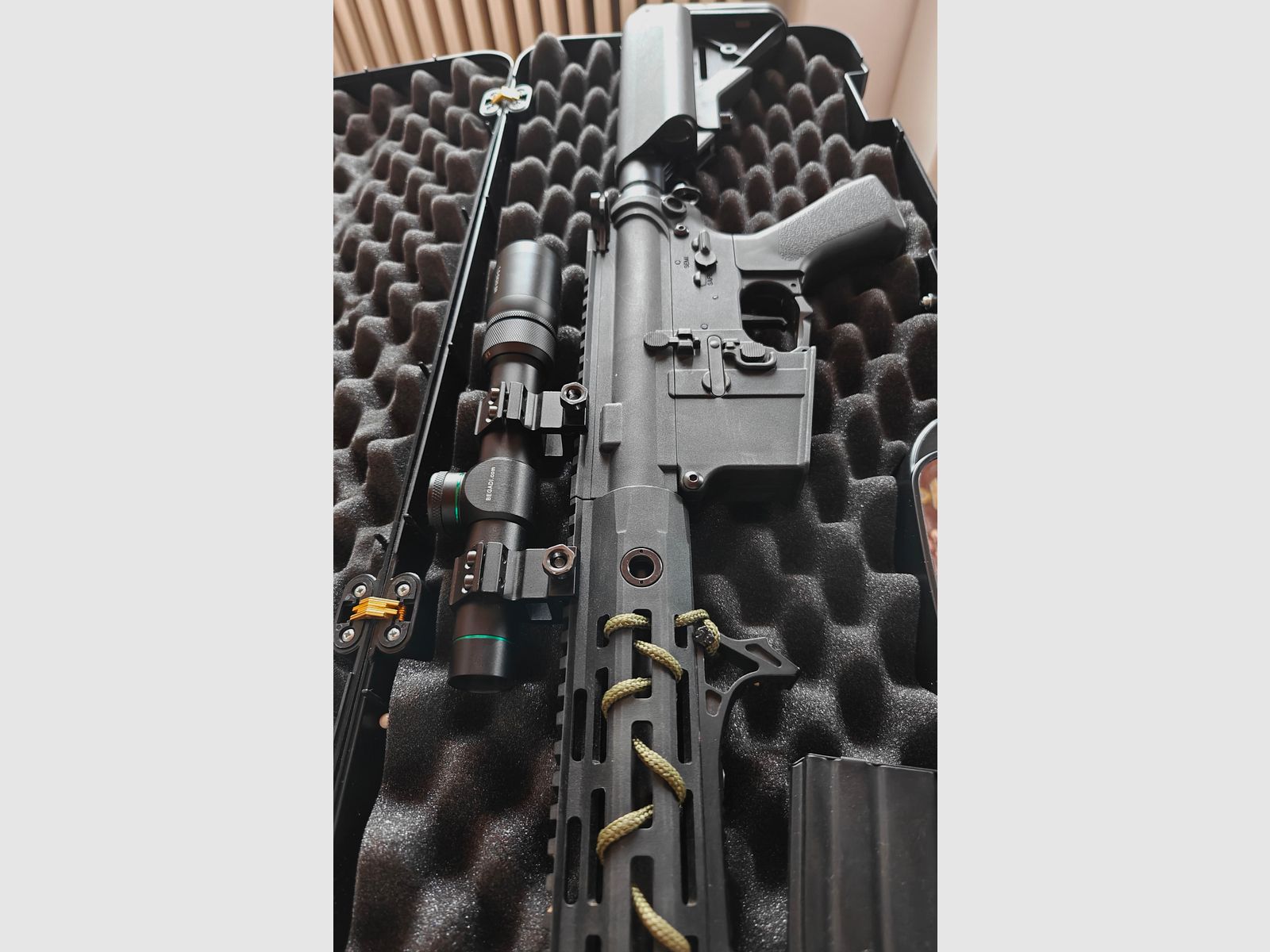 Begadi Sport M4 "Nylon Series" -GEN.5- Upgrade S-AEG mit PRO HopUp, Begadi CORE EFCS / Mosfet & FSWS 