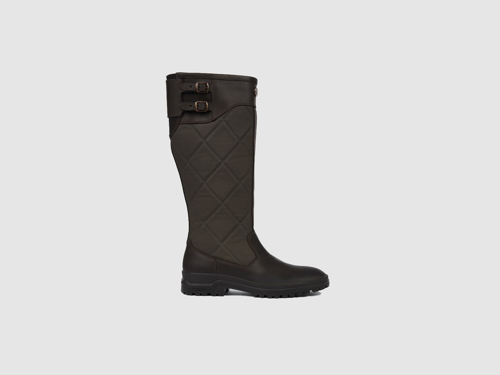 LE CHAMEAU Jameson Quilted Damenstiefel gesteppt Marron