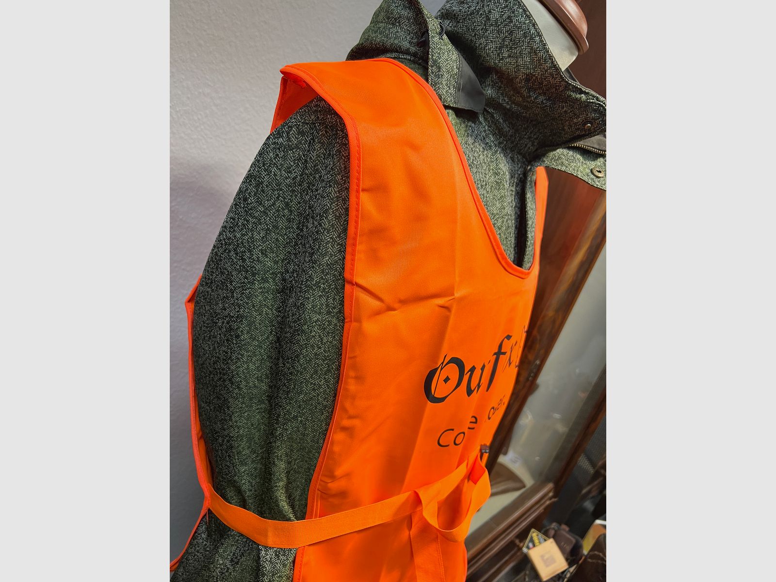 Gilet di sicurezza arancione Outfox, immagine 2 di 3