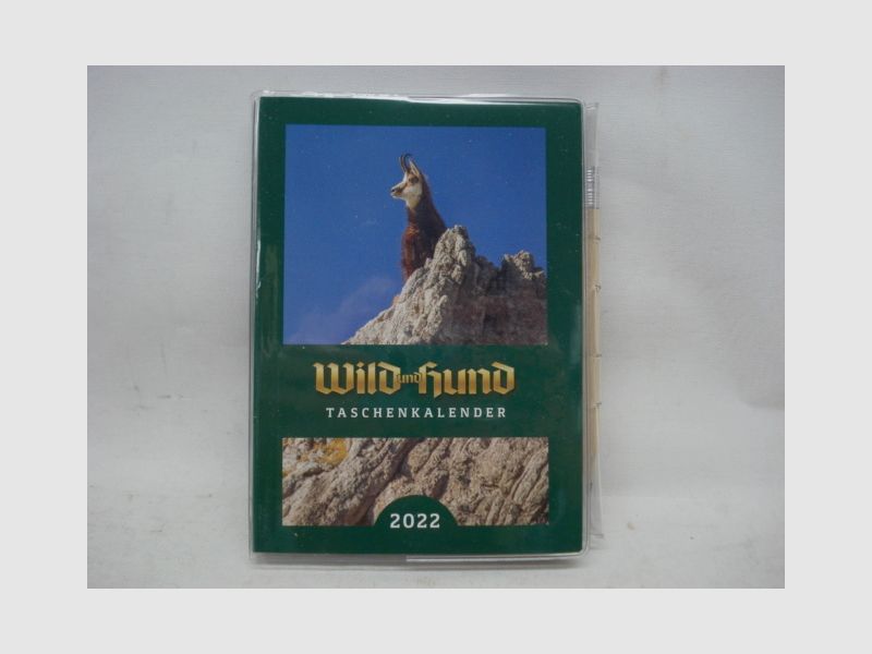 Taschenkalender Wild & Hund -