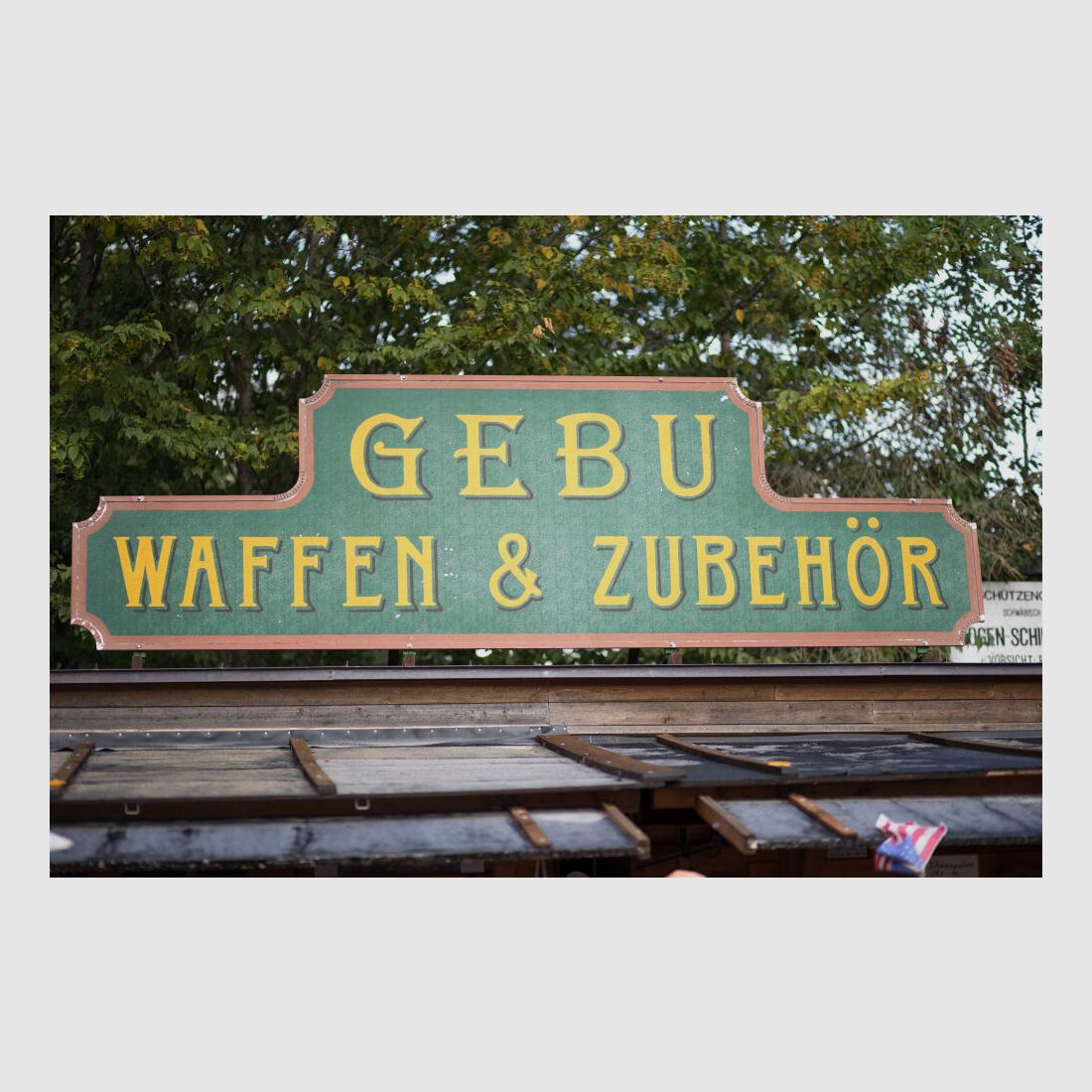 GEBU Verkaufsanhänger,Hänger,Verkaufsstand,Schießen