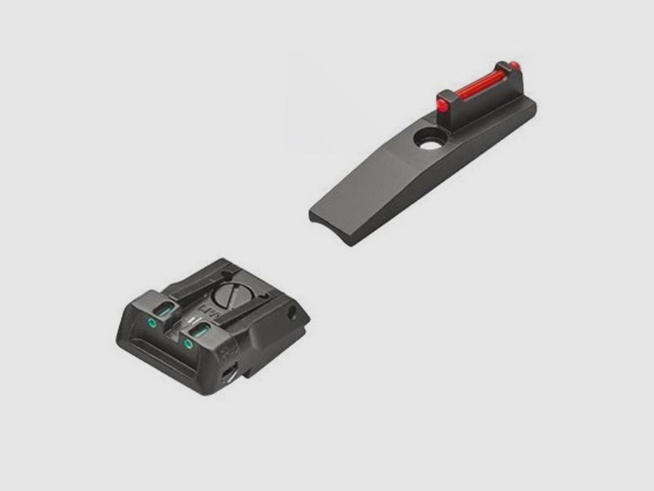 LPA SPF Sight 3-Dot Fiber Ruger 22/45 .22lr