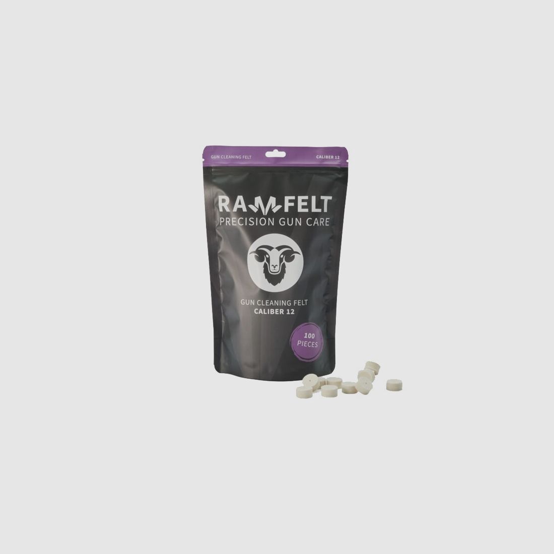 100 Ramfelt Filzreiniger Kal. .12