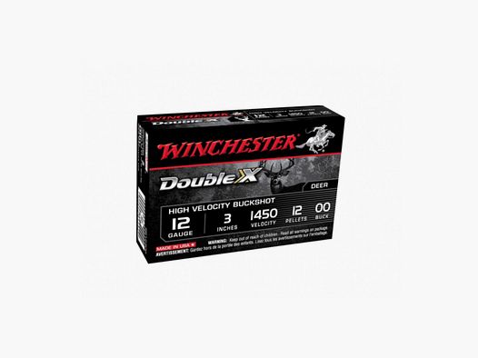 CHEVROTINES WINCHESTER DOUBLE X BUCKSHOT 12/76 12GR X5