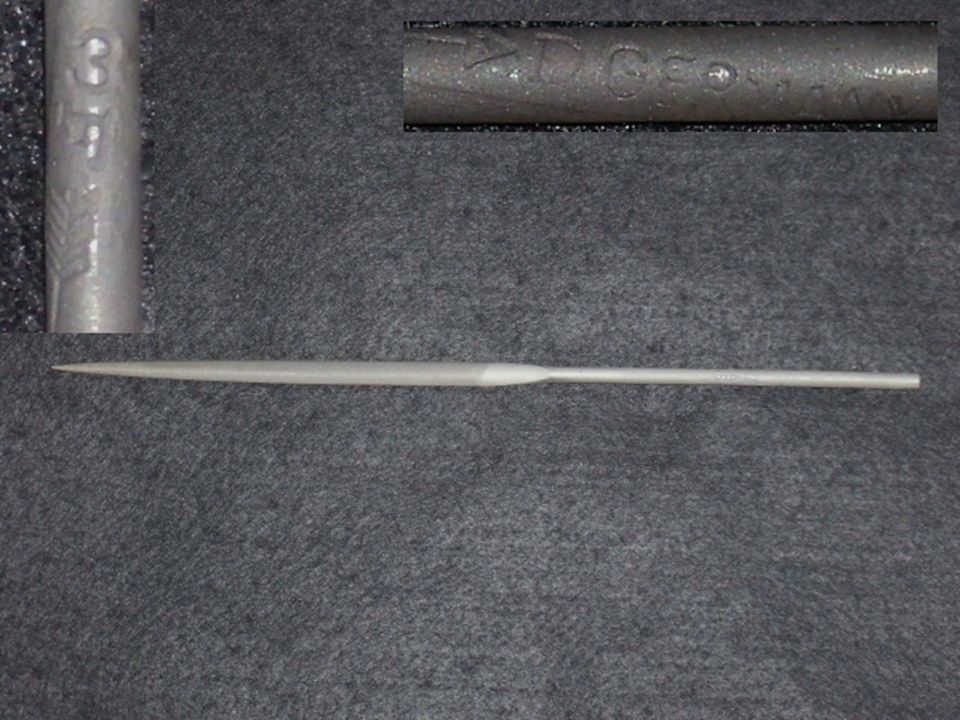 needle file, bird's tongue file