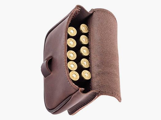 Pochette en cuir country sellerie