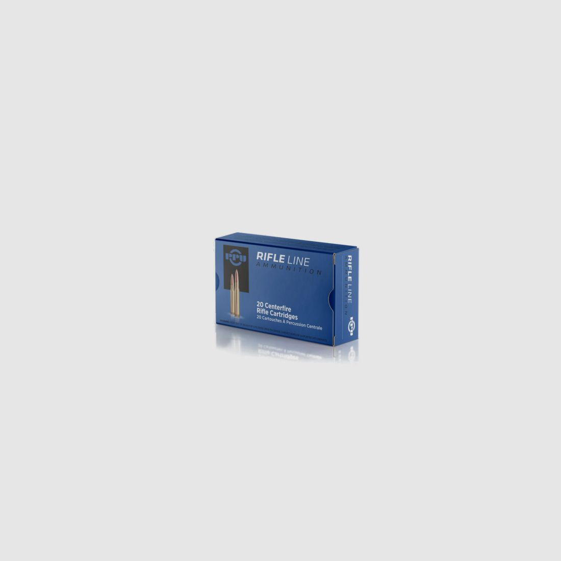 PPU .222REM - 55GRS. / 3.56G. - FMJ BT - 20 ROUNDS